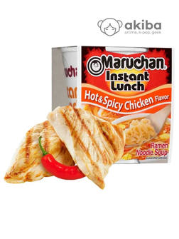 Maruchan Instant Lunch Hot Spicy Chicken лапша со вкусом острой курицы, 64гр