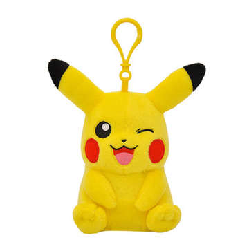 Pokemon Pikachu Покемон Пикачу мягкая игрушка брелок 1