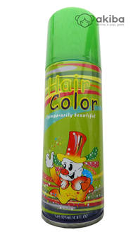 Colored Hair Spray Green Цветной Лак Для Волос Зеленый