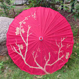 Tian Guan Ci Fu Благословение небожителей бумажный зонт
