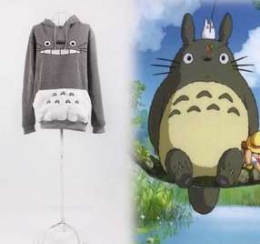 Totoro Fleece Тоторо Кофта