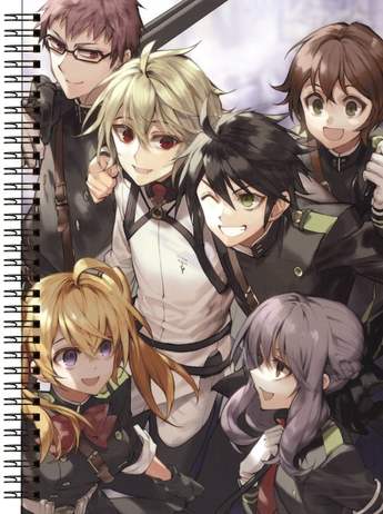 Блокнот А5 Owari No Seraph [BL5_Owari_012S]