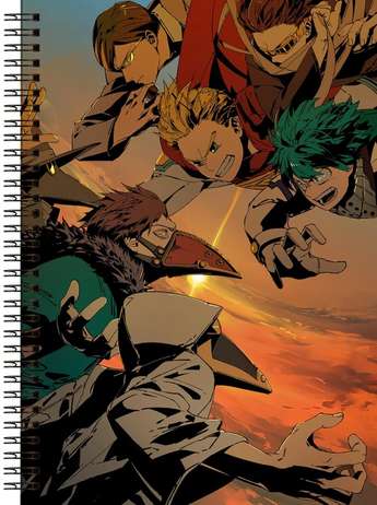 Блокнот А5 Boku no Hero Academia [BL5_HeAc_096S]