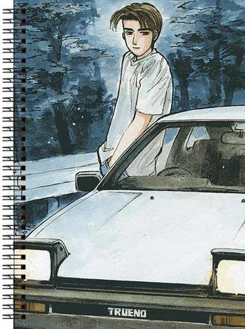 Блокнот А5 Initial D [BL5_ID_001S]