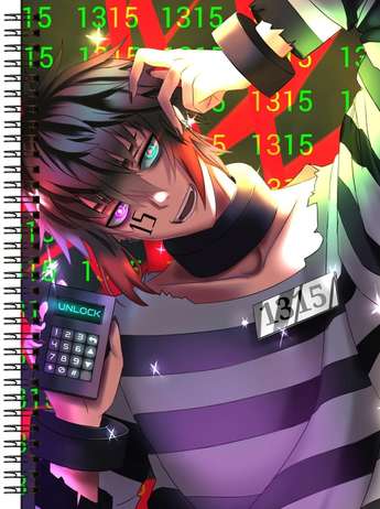 Блокнот А5 Nanbaka [BL5_Nbaka_002S]