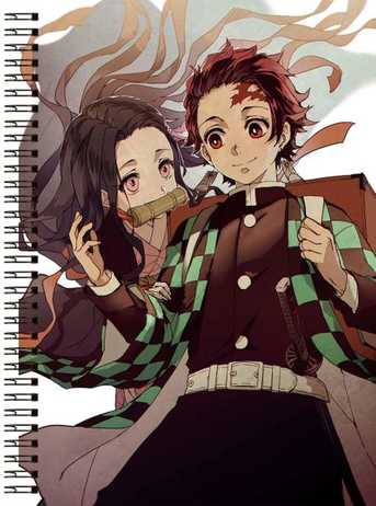 Блокнот А6 Kimetsu no Yaiba [BL6_KiNoYa_004S]