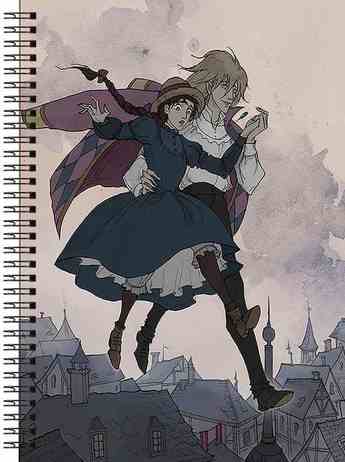 Блокнот А5 Howls Moving Castle [BL5_HMC_002S]