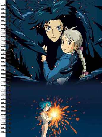 Блокнот А5 Howls Moving Castle [BL5_HMC_006S]