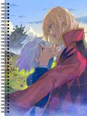 Блокнот А5 Howls Moving Castle [BL5_HMC_009S]