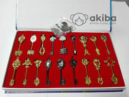 Fairy Tail Key Set Фэйри Тэйл Набор Ключей