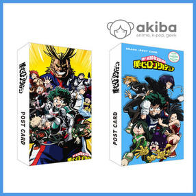 Boku no Hero Academia Моя геройская академия открытка 2 (цена за 1 из 30)