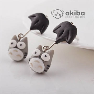 Totoro Earing Тоторо Серьги