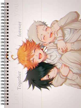 Блокнот А5 Yakusoku no Neverland [BL5_NEVRLND_001S]