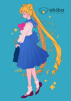 Плакат A3 Sailormoon [3A_SM_010S]