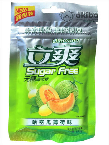Lishuang Sugar Free Карамель Дыня-мята, 15 г