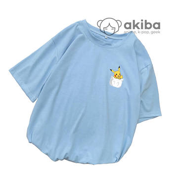 Pokemon Pikachu T-shirt Покемон Футболка