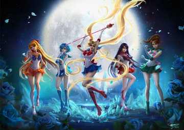 Плакат A3 Sailormoon [3A_SM_002S]
