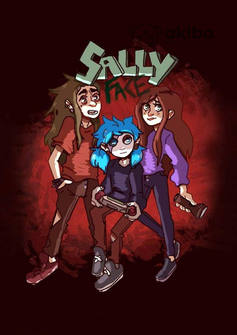 Плакат A3 Sally Face [3A_SaFe_020S]