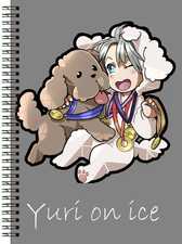 Блокнот А5 Yuri on ice [BL5_Yuri_036S]