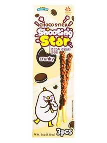 Палочки Shooting star в шоколаде с хрустящим печеньем