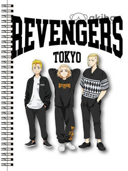 Блокнот А5 Tokyo Revengers [BL5_TR_013S]