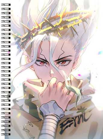 Блокнот А6 Dr. Stone [BL6_DrSt_011S]