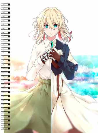 Блокнот А6 Violet Evergarden [BL6_ViEver_065S]