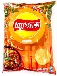 Lay's чипсы со вкусом жареной рыбы, 70гр