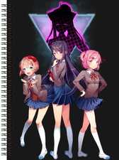 Блокнот А5 Doki Doki Literature Club [BL5_DoDo_015S]