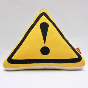 Подушка предупреждающий знак 40cm