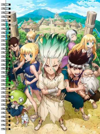 Блокнот А5 Dr. Stone [BL5_DrSt_002S]