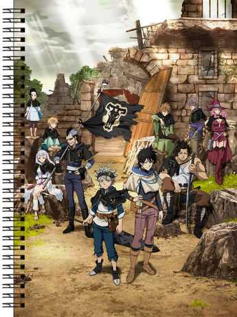 Блокнот А5 Black Clover [BL5_BlackCl_002S]