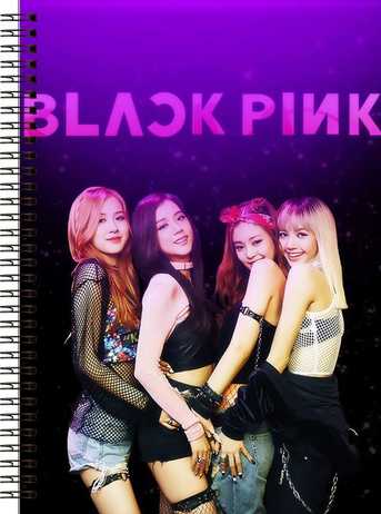 Блокнот А5 BlackPink [BL5Kp_BlP_003S]