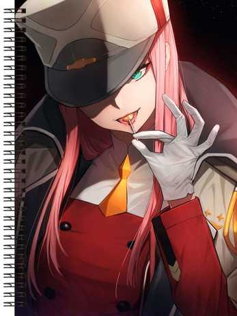 Блокнот А5 Darling in the FranXX [BL5_DaF_001S]