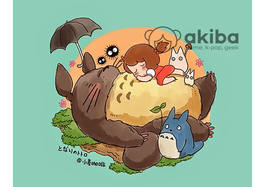 Tonari no Totoro Мой сосед Тоторо коврик для мыши 2