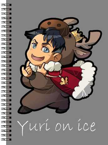 Блокнот А6 Yuri on ice [BL6_Yuri_044S]