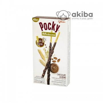 Pocky Chocolate almond (Wholesome) Палочки с миндалем в шоколаде, 36 г