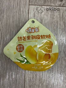 Жевательная сладость со вкусом Желтое манго, 23г