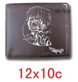 Tokyo Ghoul black wallet Токийский Гуль черный бумажник
