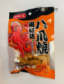 Снек хрустящий Octopus Chip со сладковатым вкусом осьминога, 20 г