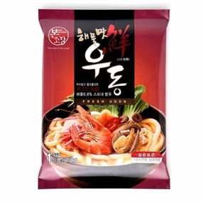 Seafood Flavor Fresh Udon Удон со вкусом морепродуктов, 212гр