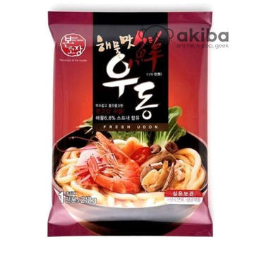 Seafood Flavor Fresh Udon Удон со вкусом морепродуктов, 212гр