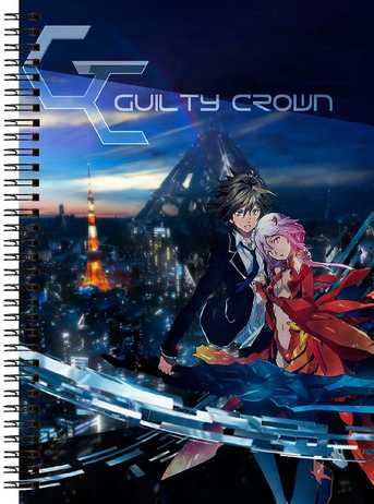 Блокнот А6 Guilty Crown [BL6_GCro_313S]