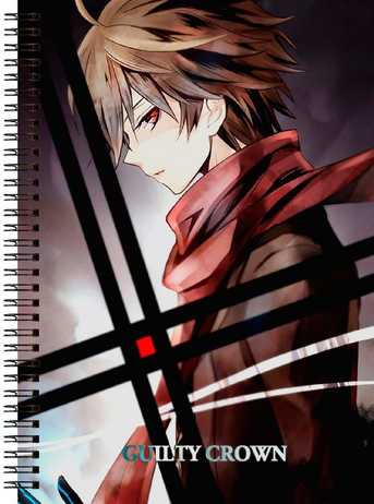 Блокнот А6 Guilty Crown [BL6_GCro_317S]