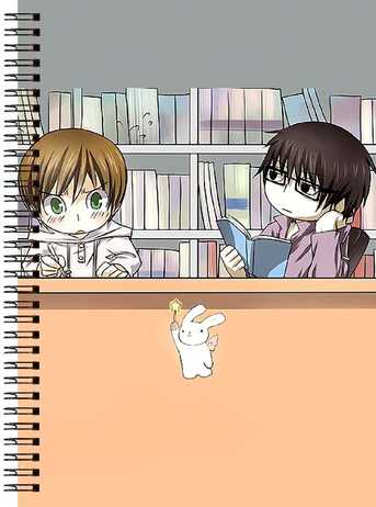 Блокнот А6 Sekai-ichi Hatsukoi: Onodera Ritsu no Baai [BL6_SekHat_005S]