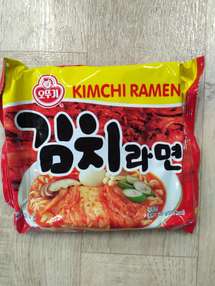 Ottogi Kimchi Ramen Лапша Быстрого Приготовления Со Вкусом Кимчи