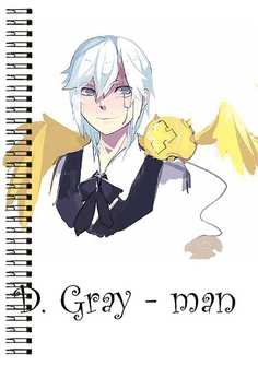 Блокнот А5 D. Gray Man [BL5_DGM_006S]