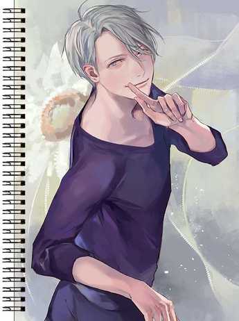 Блокнот А5 Yuri on ice [BL5_Yuri_018S]