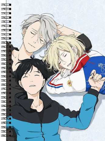 Блокнот А5 Yuri on ice [BL5_Yuri_029S]