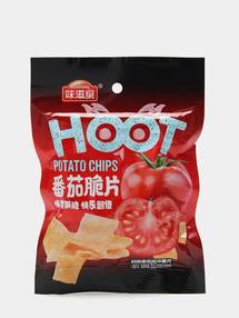HOOT Potato Чипсы со вкусом томата, 22 г